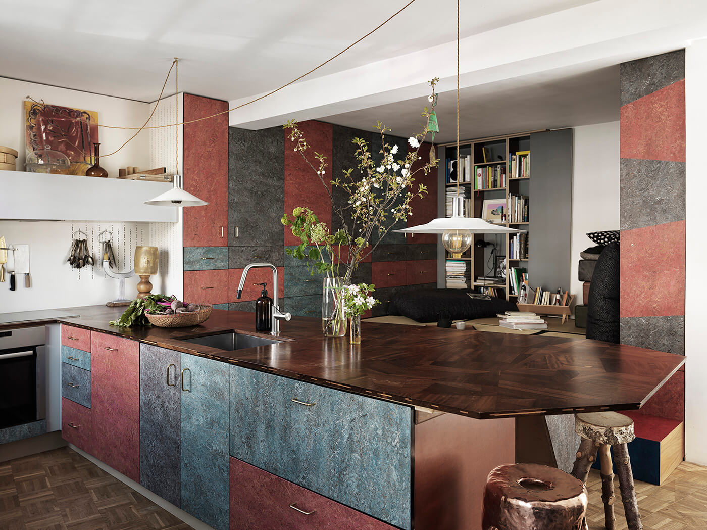 Unique design kitchen in London